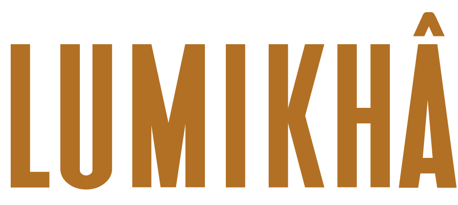 Lumikha logo in burnt yellow